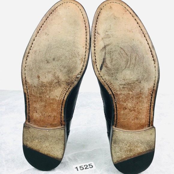 Mezlan Florence Mens Size 10.5‎ B Shoes Black Leather Oxford Cap toe dress shoes main image 8